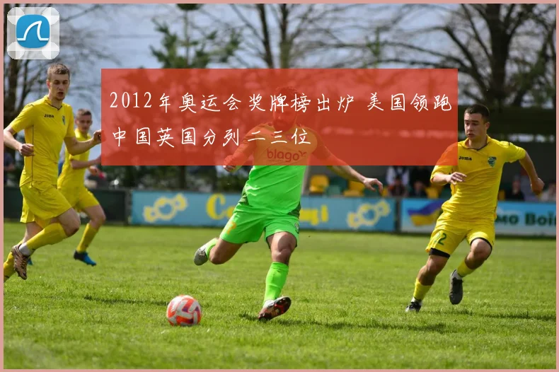 2012年奥运会奖牌榜出炉 美国领跑中国英国分列二三位