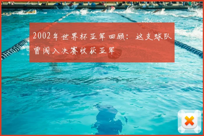 2002年世界杯亚军回顾:这支球队曾闯入决赛收获亚军