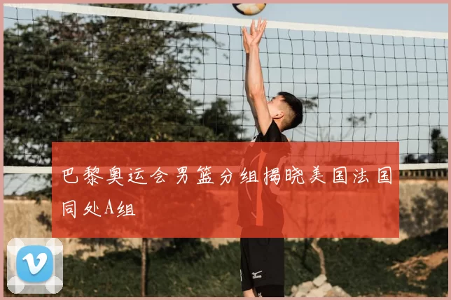 巴黎奥运会男篮分组揭晓美国法国同处A组